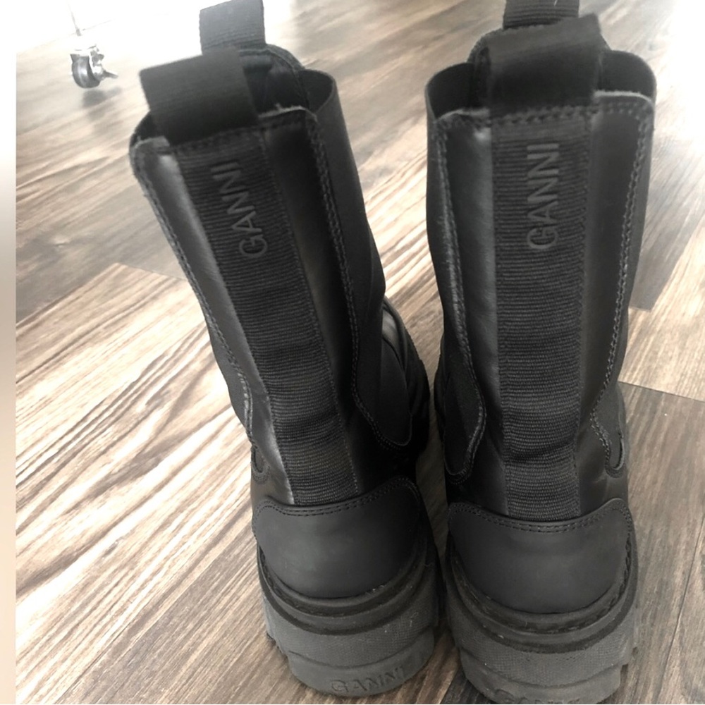 Ganni mid Chelsea boots. - Picture 7 of 8